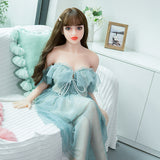 Clarice-168cm/5ft 2 Large Breast Silicone Head Sex Doll