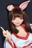 Elsababe - Kathaleen 150cm/4ft 11 Medium Breast Standing Feet Silicone Sex Doll