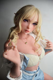 Elsababe - Ciel 160cm/5ft 3 Medium Breast Movable Jaw Silicone Sex Doll