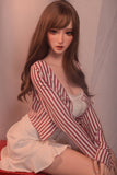 Elsababe - Mai 165cm/5ft 5 Medium Breast Movable Jaw Silicone Sex Doll
