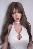 Elsababe - Alexis 165cm/5ft 5 Medium Breast Movable Jaw Silicone Sex Doll