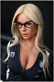 Orange In - Mckenzie 164cm/5ft 5 Large Breast Movable Jaw Silicone Head Sex Doll