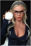 Orange In - Mckenzie 164cm/5ft 5 Large Breast Movable Jaw Silicone Head Sex Doll