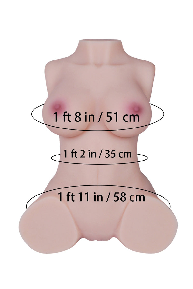 Tantaly - Kathleen 150cm/4ft 11 Medium Breast Torso TPE Sex Doll