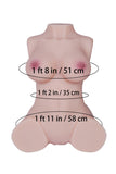 Tantaly - Kathleen 150cm/4ft 11 Medium Breast Torso TPE Sex Doll