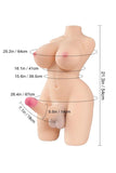 Tantaly - Cheryl 150cm/4ft 11 Large Breast Torso TPE Sex Doll