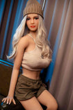 Capri-168cm/5ft 2 Large Breast Silicone Head Sex Doll