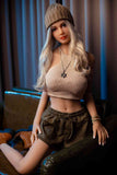 Capri-168cm/5ft 2 Large Breast Silicone Head Sex Doll