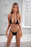 Caitlin-158cm/5ft 2 Large Breast Silicone Head Sex Doll