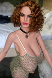 SY Doll - Jerica 156cm /5ft2 Huge Papaya Breast Sex Doll With Blonde Curly Hair ( In stock US)