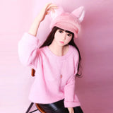 SY Doll - Bernadette 5ft1/155cm Ultra Cute Flat Chest TPE Sex Doll With Black Hair(Customized)