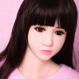 SY Doll - Bernadette 5ft1/155cm Ultra Cute Flat Chest TPE Sex Doll With Black Hair(Customized)