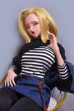 Elsababe - Kamilah 150cm/4ft 11 Medium Breast Movable Jaw Silicone Sex Doll