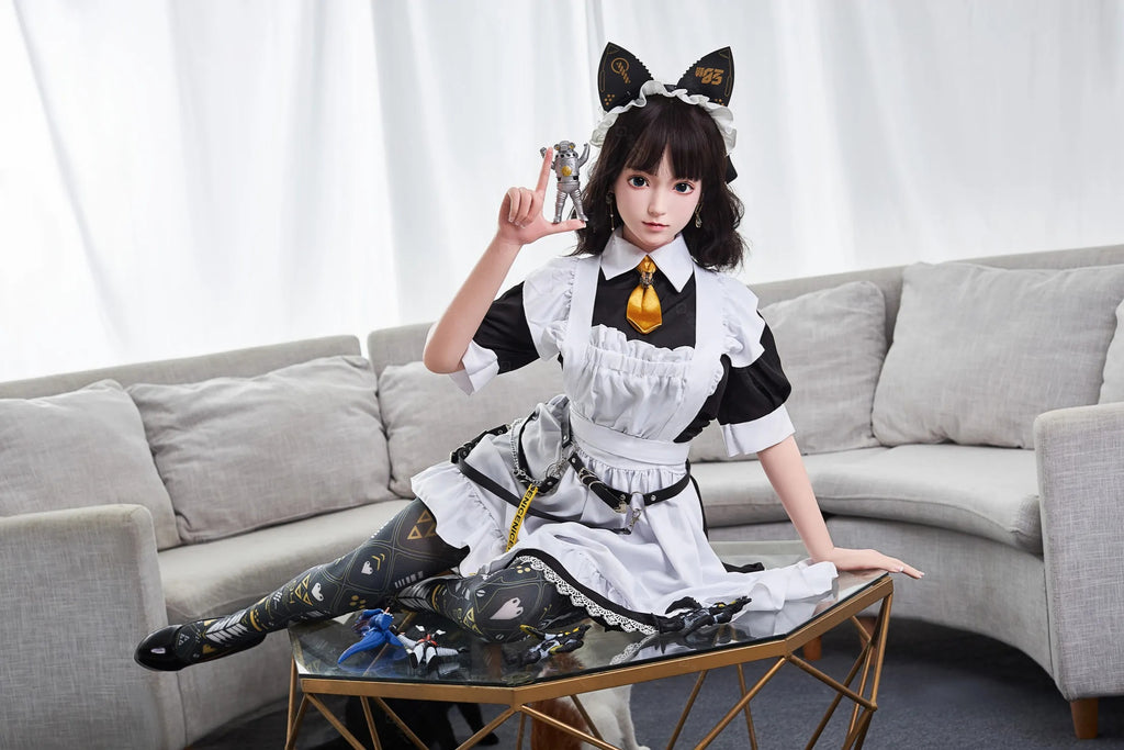 JR - Livia 150cm/4ft 11 Large Breast Silicone Sex Doll