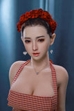 JY - Rachell 158cm/5ft 2 H-cup Silicone Head Sex Doll