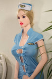 Davina-168cm/5ft 2 Large Breast Silicone Head Sex Doll