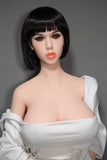 Corinne-168cm/5ft 2 Large Breast Silicone Head Sex Doll