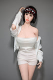 Corinne-168cm/5ft 2 Large Breast Silicone Head Sex Doll