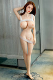 SY Doll - Ava 158cm /5ft2 Big Breast French Style Sex Doll With Blonde Curly Hair(Customized)
