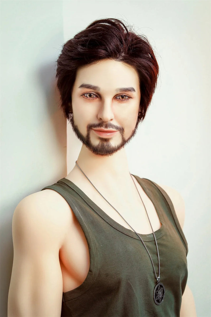 SY Doll - Parker 162cm /5ft 4 Enthusiastic Bearded Style Male Sex Doll(Customized)