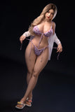 SY Doll - Demetria 5ft 6/166cm Movable Jaw Skinny Silicone Head Sex Doll (Customized)