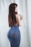 JY - Maribeth 168cm/5ft 8 D-cup Silicone Head Sex Doll