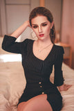 JY - Elvia 170cm/5ft 7 D-cup Silicone Head Sex Doll