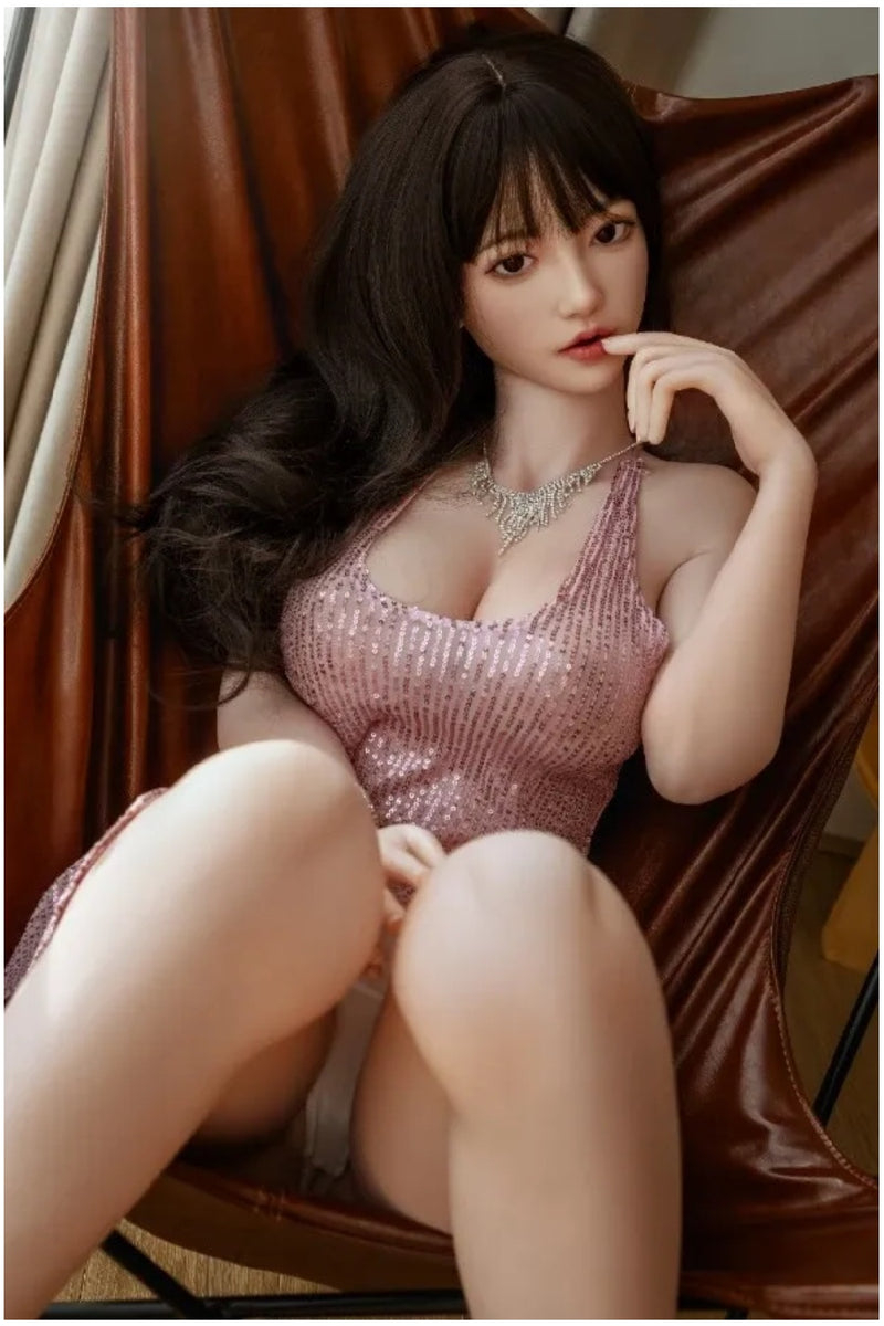 Orange In - Oneida 161cm/5ft 3 Large Breast Movable Jaw Silicone Sex Doll