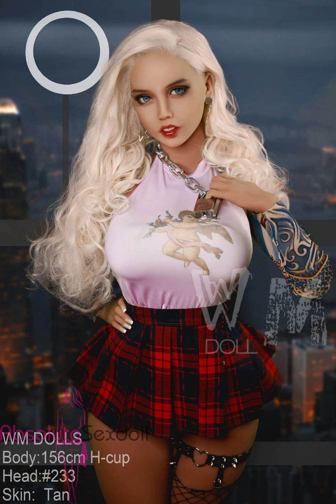 Bailey 156cm H-Cup Attractive Light Blonde Sex Doll