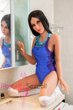 Wavy 156cm 5ft11 Fabulous Brunette Sex Doll